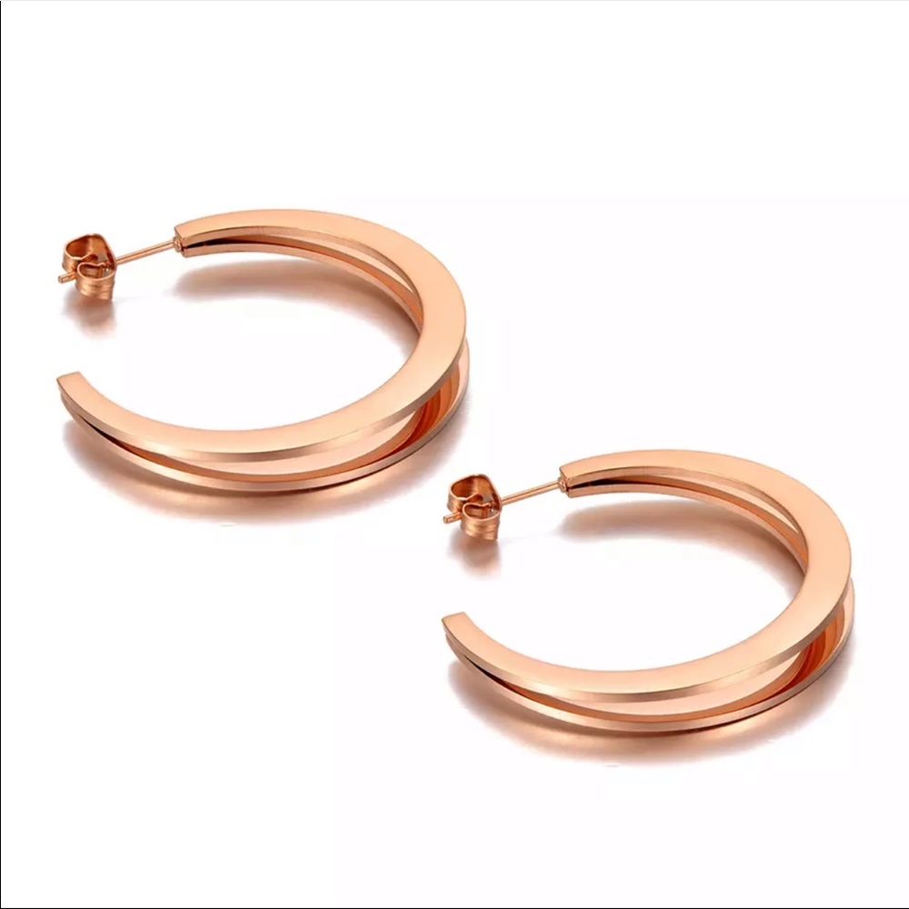 Stainless Steel Bohemia Geometry Earing